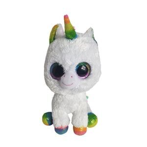 Ty Beanie Boo Pixy Unicorn TySilk Plush 7" Stuffed Animal Toy